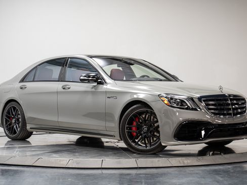 Used 2020 Mercedes-Benz S 63 AMG 4MATIC Sedan w/ Warmth & Comfort Package image 59