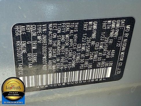 Used 2023 Nissan Rogue Platinum w/ Platinum Premium Package image 23