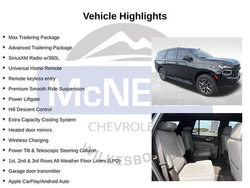 Used 2023 Chevrolet Tahoe Z71 w/ Z71 Off-Road Package AWD/4WD image 10