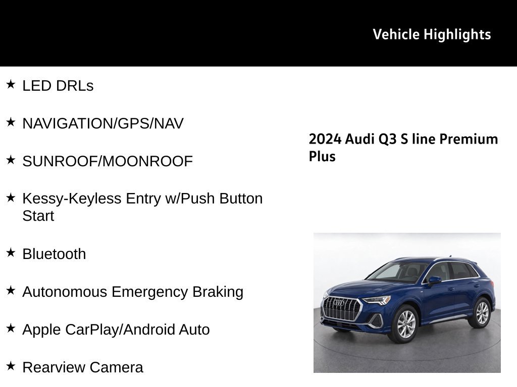 Used 2024 Audi Q3 2.0T Premium Plus AWD/4WD image 28