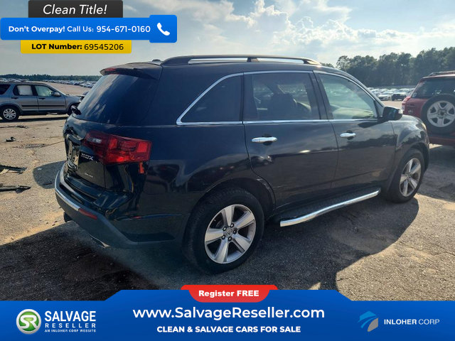 Used 2012 Acura MDX w/ Technology Package AWD/4WD image 4