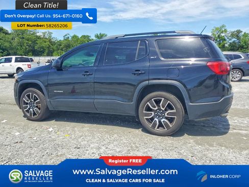 Used 2019 GMC Acadia SLT w/ Black Edition FWD image 3