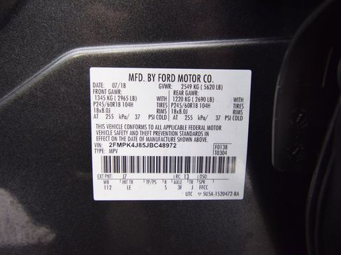 Used 2018 Ford Edge SEL w/ Equipment Group 201A image 29