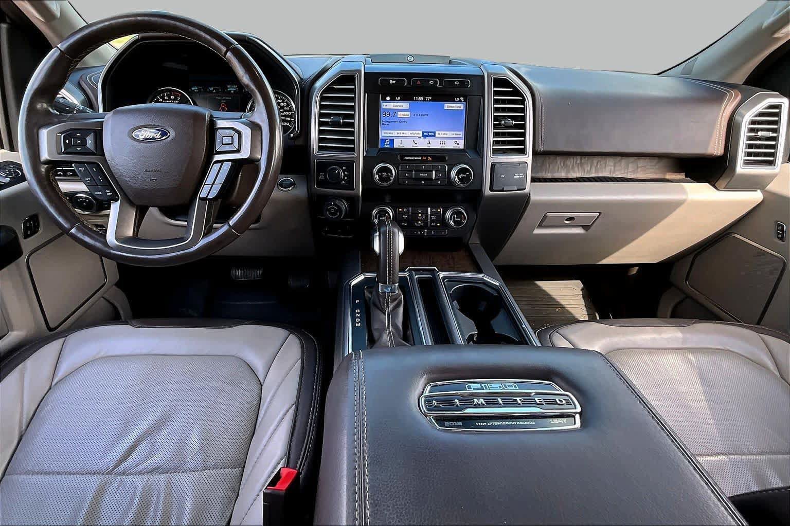 Used 2019 Ford F150 Limited w/ Trailer Tow Package AWD/4WD image 15