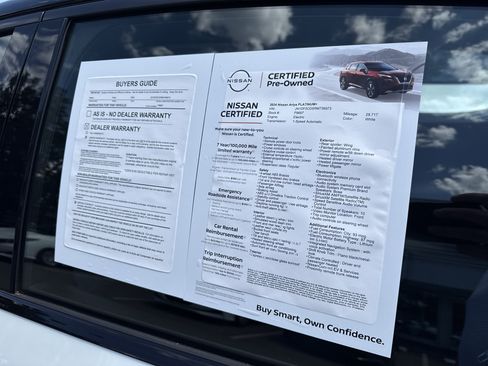 Certified 2024 Nissan Ariya AWD image 13