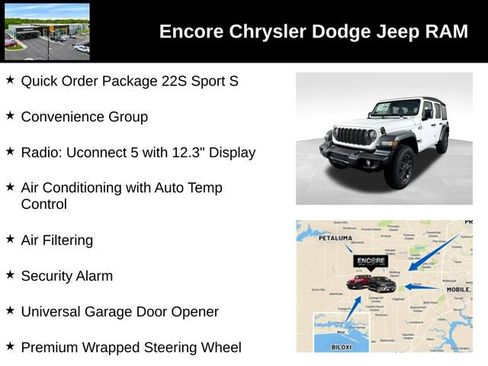 New 2026 Jeep Wrangler Sport S image 4