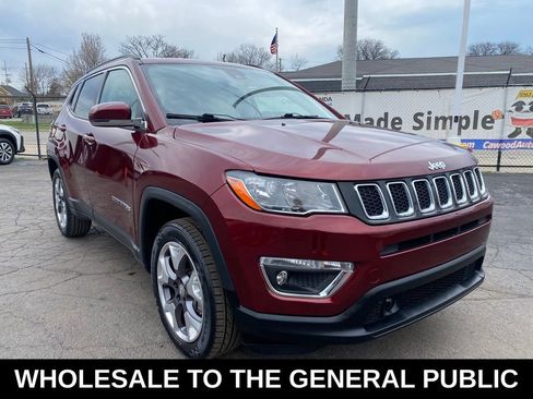 Used 2021 Jeep Compass Limited AWD/4WD image 1