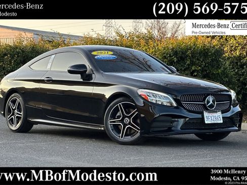 Certified 2021 Mercedes-Benz C 300 Coupe image 1