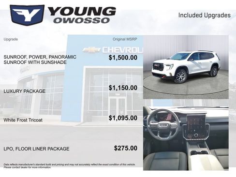 Certified 2024 GMC Acadia AT4 w/ Luxury Package AWD/4WD image 4