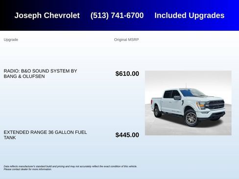 Used 2022 Ford F150 XLT w/ Equipment Group 302A High AWD/4WD image 12