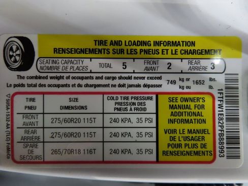 Used 2023 Ford F150 Lariat w/ Equipment Group 502A High image 77