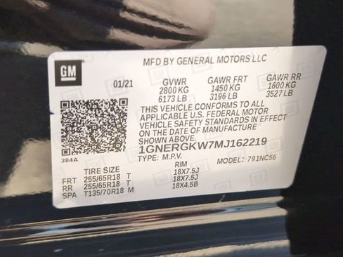 Certified 2021 Chevrolet Traverse LT FWD image 32