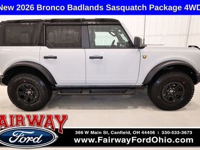New 2026 Ford Bronco Badlands