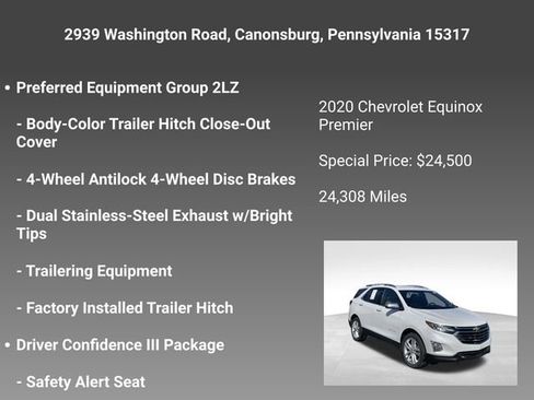 Certified 2020 Chevrolet Equinox Premier AWD/4WD image 5