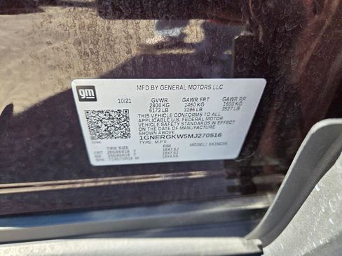 Certified 2021 Chevrolet Traverse LT image 21