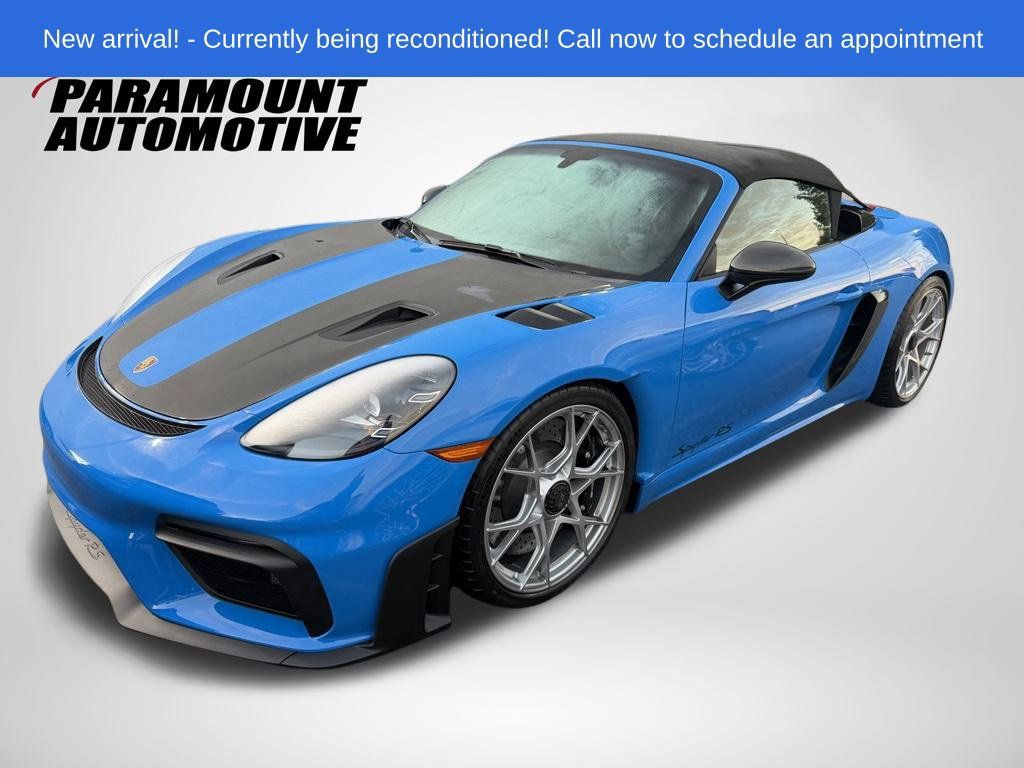 Used 2025 Porsche 718 Boxster Spyder RS w/ Weissach Package RWD image 1