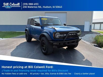 Certified 2021 Ford Bronco First Edition