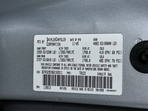Used 2006 Dodge Ram 2500 Truck SLT AWD/4WD image 31