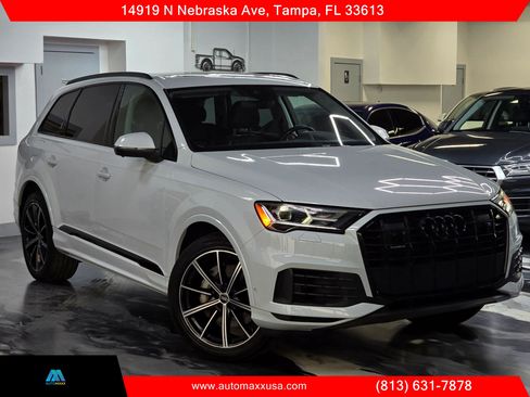 Used 2021 Audi Q7 3.0T Premium Plus w/ Executive Package AWD/4WD image 2