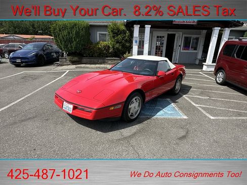 Used 1989 Chevrolet Corvette Convertible RWD image 2
