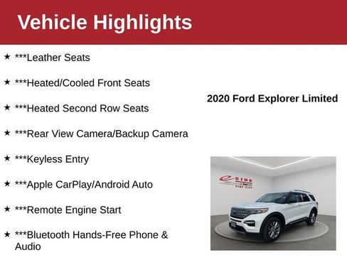 Used 2020 Ford Explorer Limited image 3