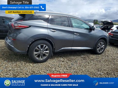 Used 2015 Nissan Murano SL w/ SL Technology Package image 4