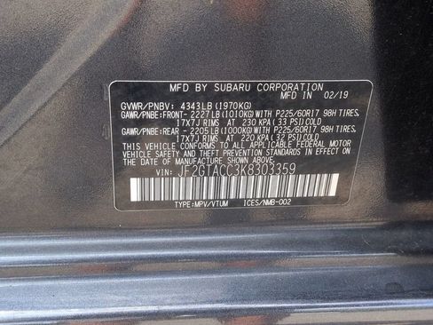 Used 2019 Subaru Crosstrek 2.0i Premium AWD/4WD image 12