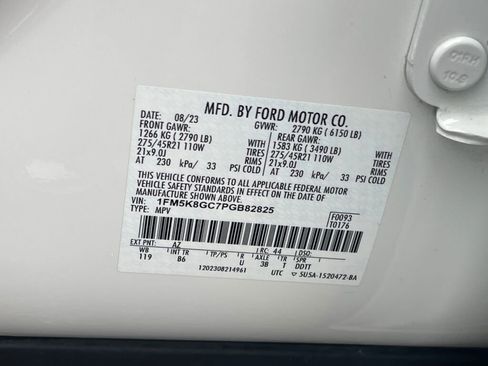 Certified 2023 Ford Explorer ST w/ Equipment Group 401A image 30