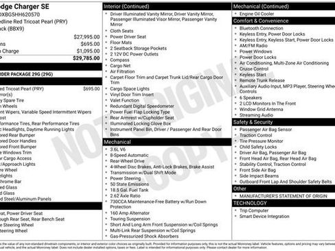 Used 2017 Dodge Charger SE image 4