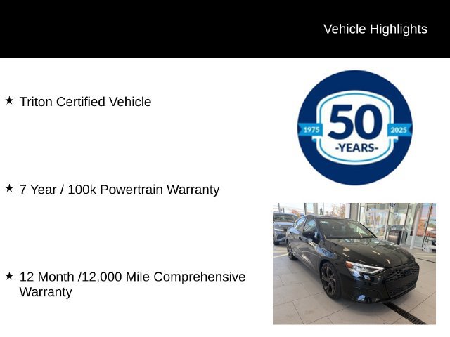 Used 2023 Audi A3 2.0T Premium w/ Convenience Package AWD/4WD image 5