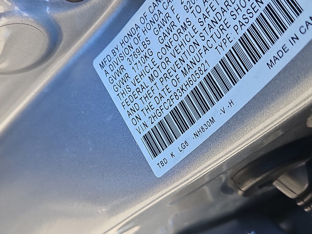 Used 2019 Honda Civic Sport image 14