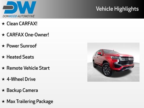 Used 2022 Chevrolet Tahoe Z71 w/ Off-Road Capability Package AWD/4WD image 6