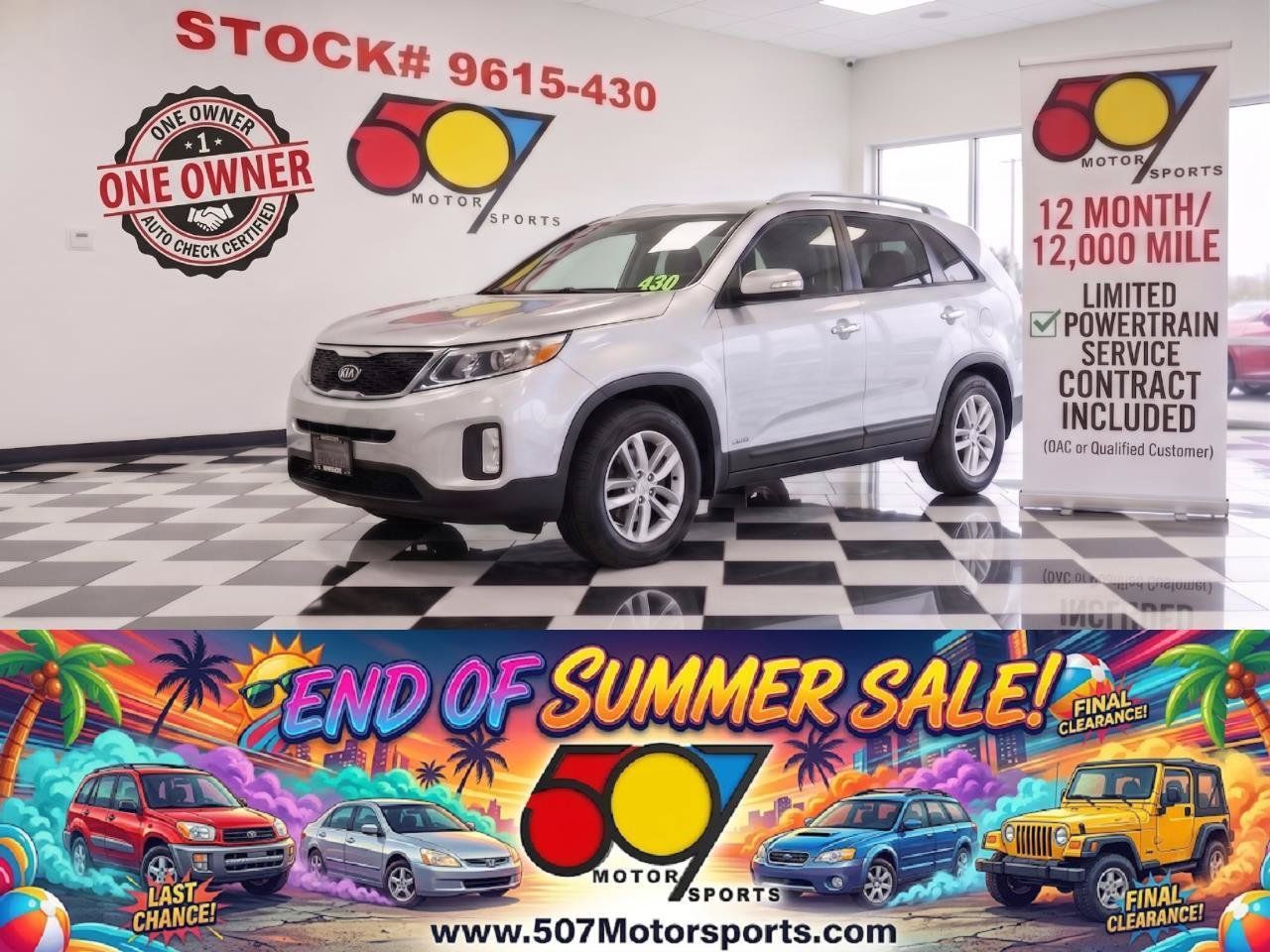 Used 2015 Kia Sorento LX AWD/4WD image 1