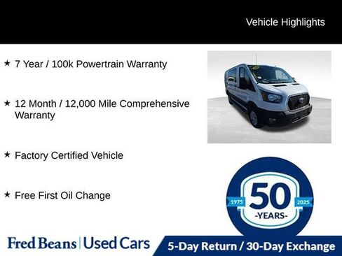 Certified 2024 Ford Transit 250 Base w/ Exterior Upgrade Package image 8