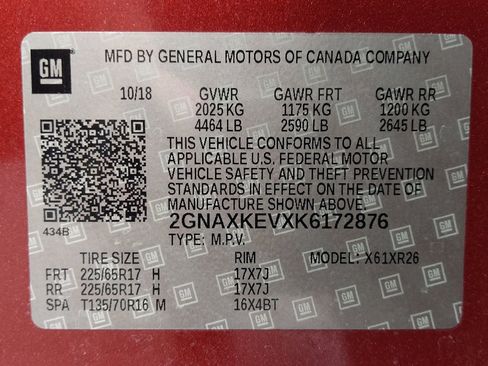 Used 2019 Chevrolet Equinox LT FWD image 33