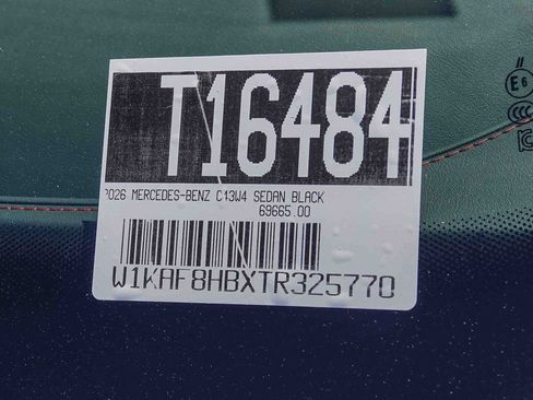 New 2026 Mercedes-Benz C 43 AMG 4MATIC Sedan image 29