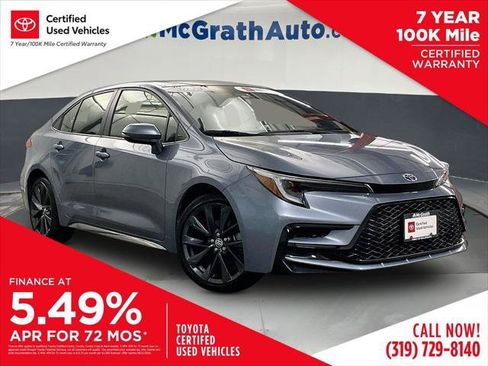 Certified 2023 Toyota Corolla SE w/ SE Package FWD image 1