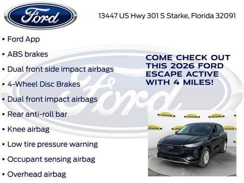 New 2026 Ford Escape Active w/ Tech Pack #1 FWD image 25