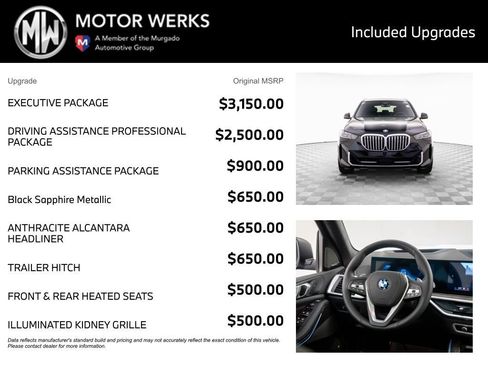 New 2026 BMW X5 xDrive50e w/ Executive Package image 4