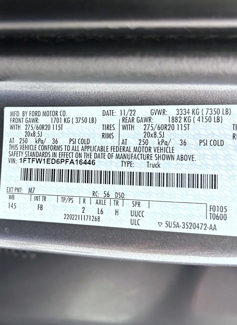 Used 2023 Ford F150 XLT w/ Equipment Group 302A High AWD/4WD image 25