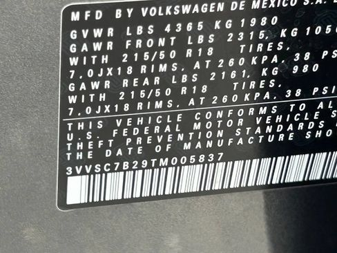 Certified 2026 Volkswagen Taos SE w/ Black Wheel Package FWD image 58