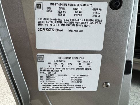 Used 2000 Pontiac Firebird Formula RWD image 49