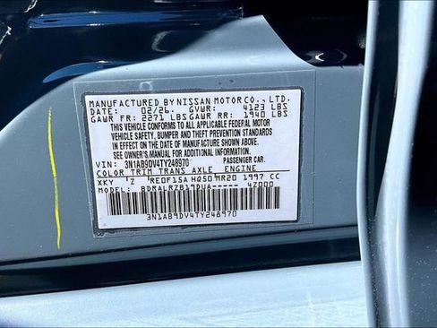 New 2026 Nissan Sentra SR image 14