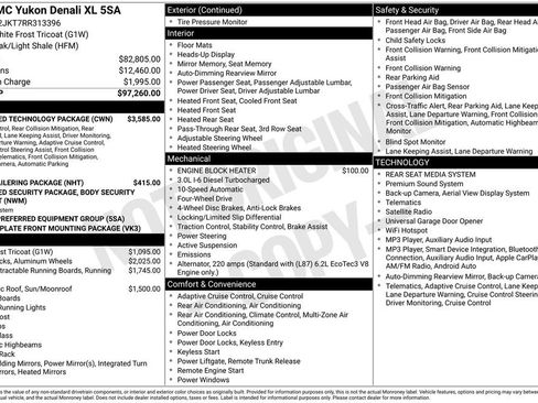 Used 2024 GMC Yukon XL Denali w/ Advanced Technology Package AWD/4WD image 35