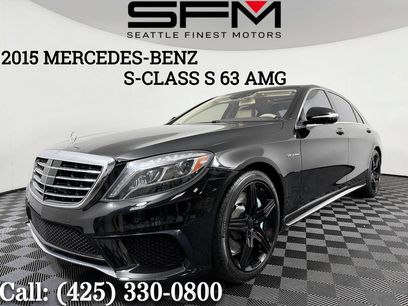 Used 2015 Mercedes-Benz S 63 AMG 4MATIC Sedan