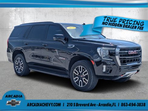 Used 2023 GMC Yukon AT4 w/ LPO, Floor Liner Package AWD/4WD image 1