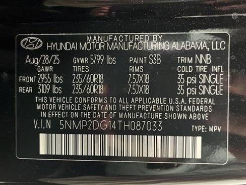 Used 2026 Hyundai Santa Fe SEL AWD/4WD image 29