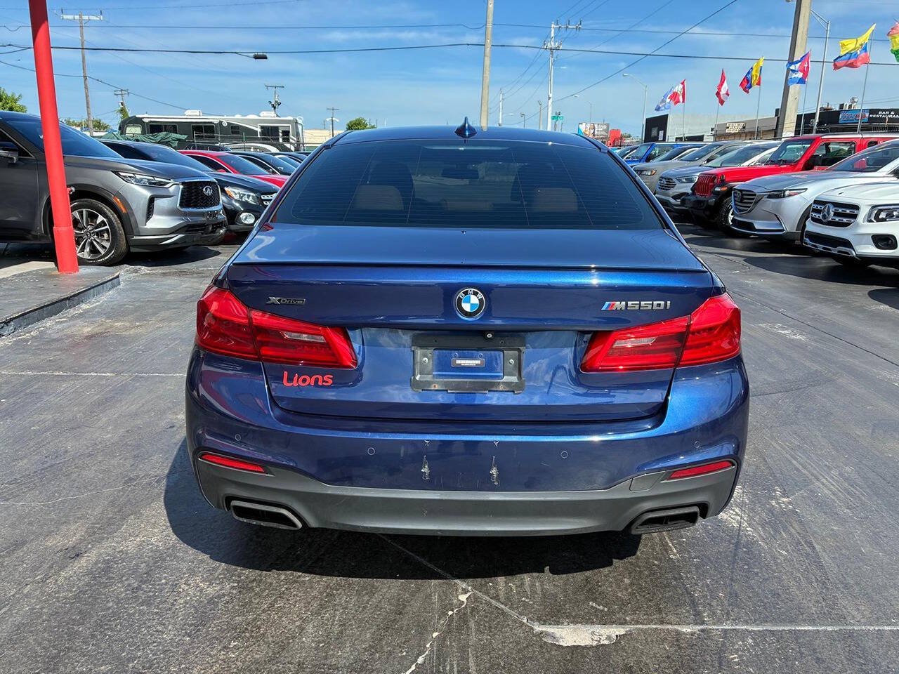 Used 2018 BMW M550i xDrive AWD/4WD image 6