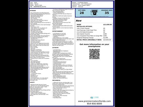 Used 2025 Nissan Kicks S FWD image 2