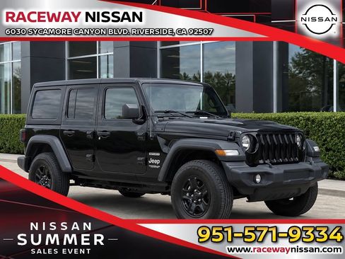 Used 2020 Jeep Wrangler Unlimited Sport AWD/4WD image 1